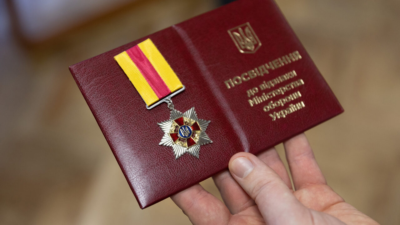 За сприяння Збройним Силам України Андрія Федорова нагороджено державною нагородою